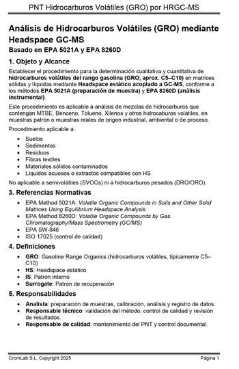 Microsoft Word - Análisis de Hidrocarburos Volátiles (GRO)